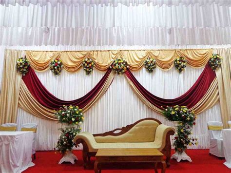 53 Simple Wedding Stage Decoration