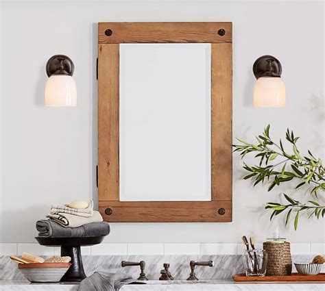 Make a statement in any room with pottery barn's fall/winter 2020 palette. Benchwright Wall Mount Medicine Cabinet - Wax Pine ...
