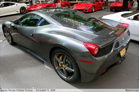 Grey Ferrari 458 Italia