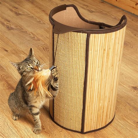 In india, bamboo, which is traditionally considered the in straitened circumstances man wood, and labelled for. Rosewood Pet Bamboo Cat Furniture Tower -- See this great ...