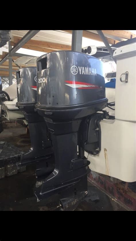2 Outboard Engines Yamaha 200 Hp Cws Asset Management And Sales