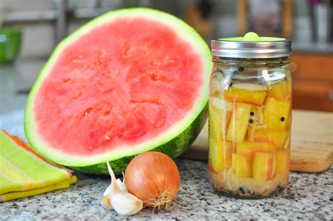 Pickled Watermelon Rind Recipe Lacto Fermented Pickles The