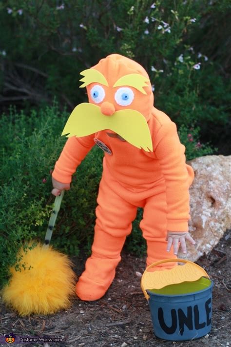 You want it to follow the natural curve of the bottom of the glasses, as that is where it will eventually be glued. The Lorax Costume - Photo 2/5
