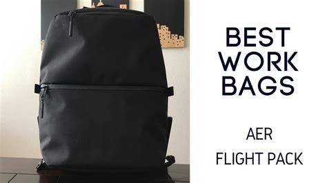 Best Work Backpacks Aer Flight Pack Review Youtube