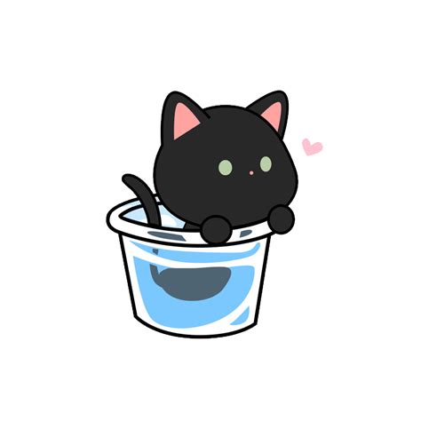 Cute Kawaii Anime Cat Emilywibberley