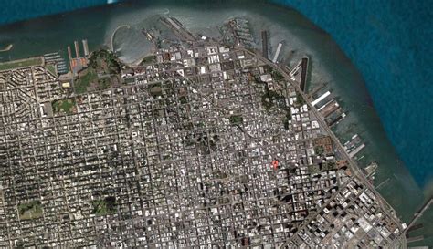 San Francisco Satellite Map Map Of San Francisco Satellite