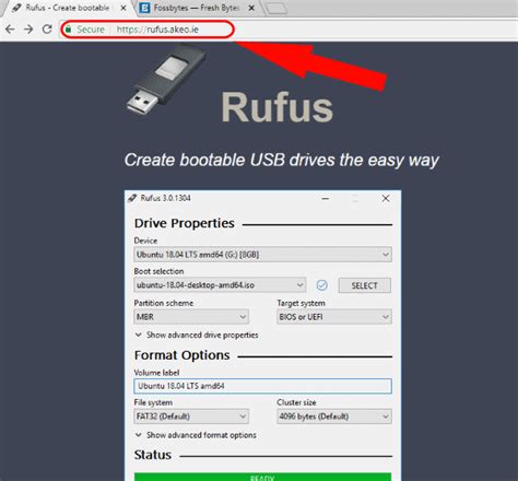 Create Bootable Ubuntu Usb With Rufus Uefi Ubuntu Docs