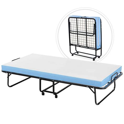 Mecor Foldable Folding Bed Rollaway Extra Guest Bed With 4 Inch
