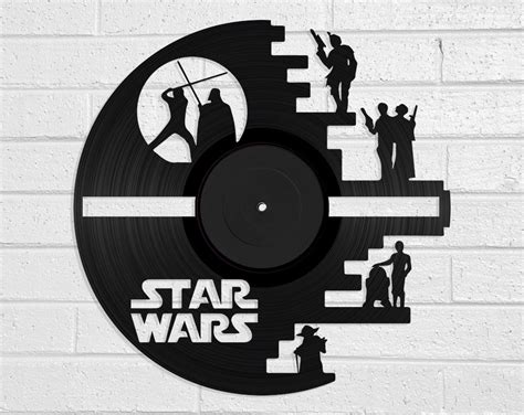 Star Wars Vinyl Revamp Vinyl Record Art Made In Nz