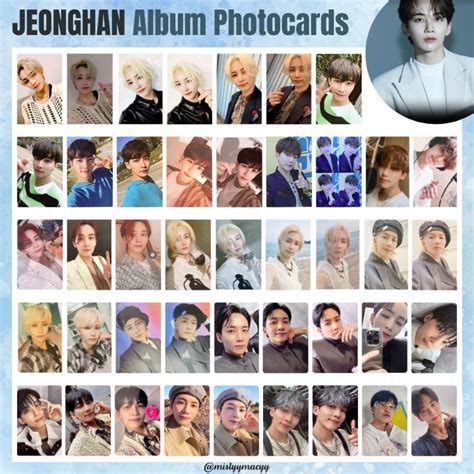 Jeonghan Album Photocards An Ode Face The Sun Shopee Philippines