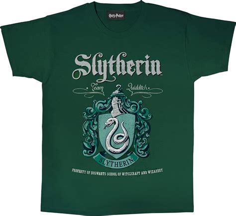 Harry Potter Slytherin Crest Womens Boyfriend Fit T Shirt Official