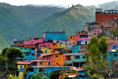 Caracas Autopista Caracas Laguaira Shanty Town Located I Flickr
