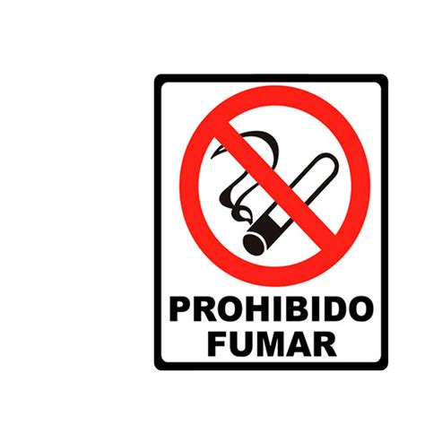 Letrero De Prohibido Fumar De 19 X 15cm Hunter HM 2246 ElBaratillo