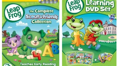 DVDs LeapFrog Learning And CD Music Set