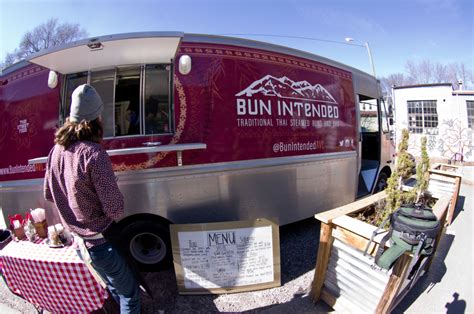 Moab kitchen food truck main menu. Bun Intended food truck offers serious Thai cuisine ...