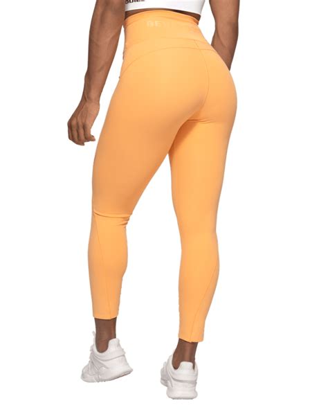 better bodies high waist leggings light orange tights no