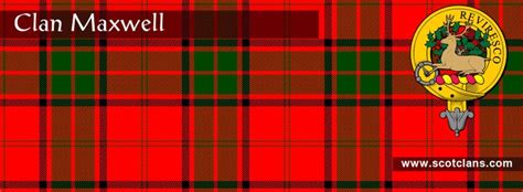 Clan Maxwell Tartan And Crest Scottishclans