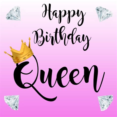 Birthday Queen Svg Happy Birthday Svg Birthday Mom Svg