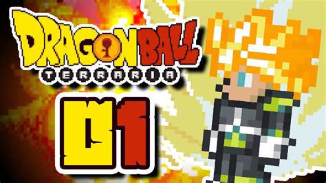 Becoming A Super Saiyan Terraria Dragon Ball Z Mod Ep1 Youtube