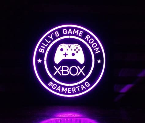 Custom Xbox Gamer Led Sign
