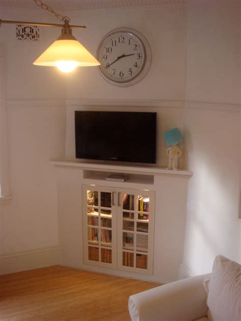 How we created an ikea diy built in using ikea kitchen cabinets and shelves. Converted fireplace built-in - IKEA Hackers