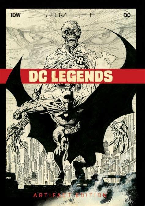 Jim Lees Dc Legends Artifact Edition Hard Cover 1 Idw Publishing