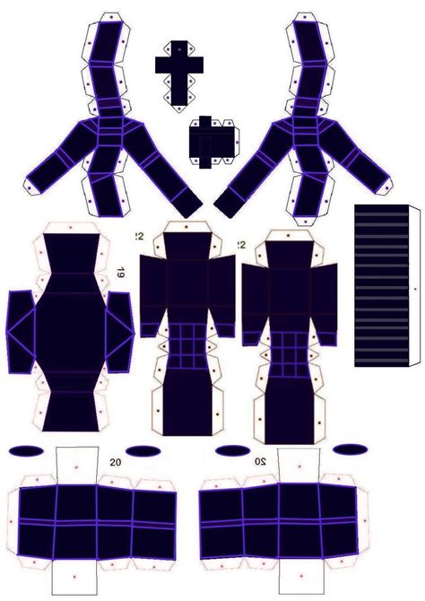 Papercraft Fnaf Toy Freddy Twisted Bonnie Papercraft Part 2 By