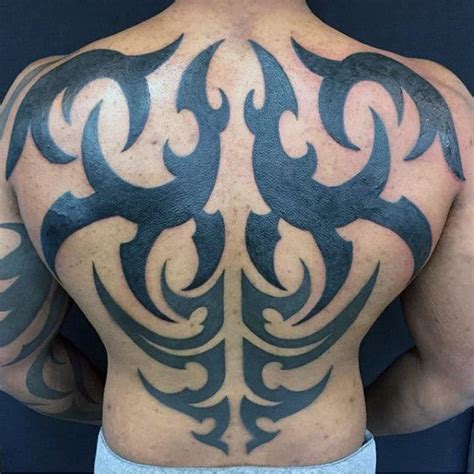 Tribal Back Tattoos For Men Bold Masculine Designs