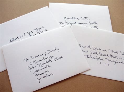 Should Wedding Invitations Be Hand Addressed