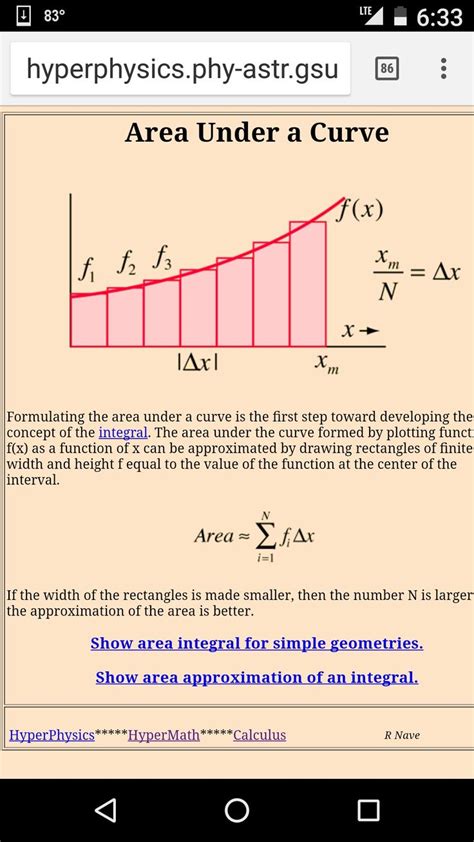 Demonstrates how integration sums an infinite number of infinitesimal rectangles to give the area bounded by the curve. Area under a curve - Integration | First step, Development ...