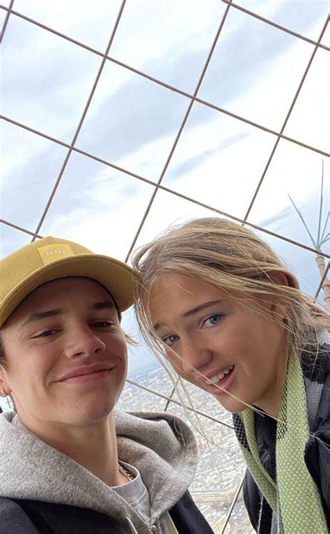 They've started looking at houses together and talking about the future. Romeo Beckham Sparks Romance Rumors With Model Mia Regan ...