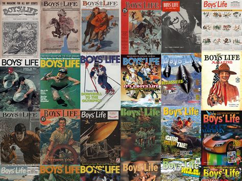 1950 Années 1960 Années 1960 Boys Life Magazine Énorme Lot De 40