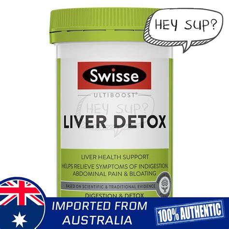Swisse Ultiboost Liver Detox 120 Tablets Exp08 2023 Shopee Singapore