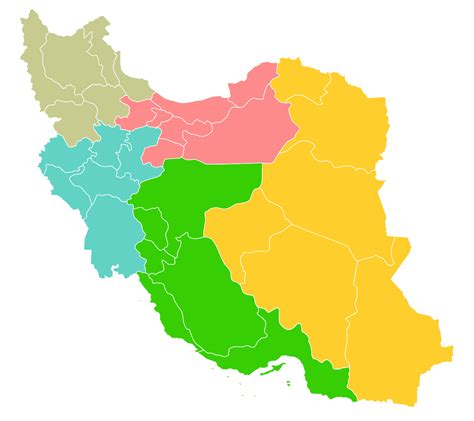 Regions Of Iran Wikipedia