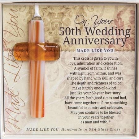 On Your 50th Wedding Anniversary Cross Ornament Christianbook Com