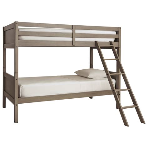 Signature Design By Ashley Lettner Twintwin Bunk Bed W Ladder Royal
