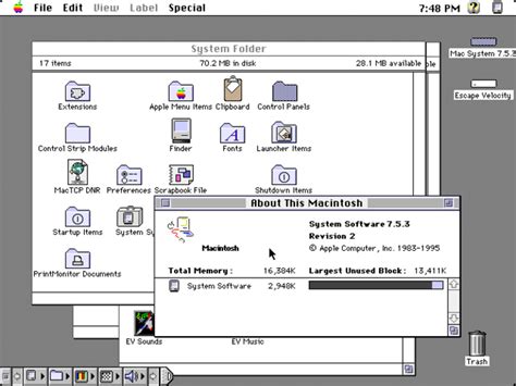 Efemerides De Tecnologia 13 De Mayo 1991 Apple Lanza System 7 Su
