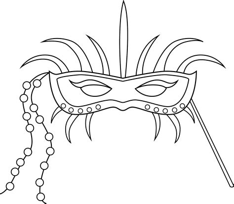Free Printable Mask Coloring Pages For Kids