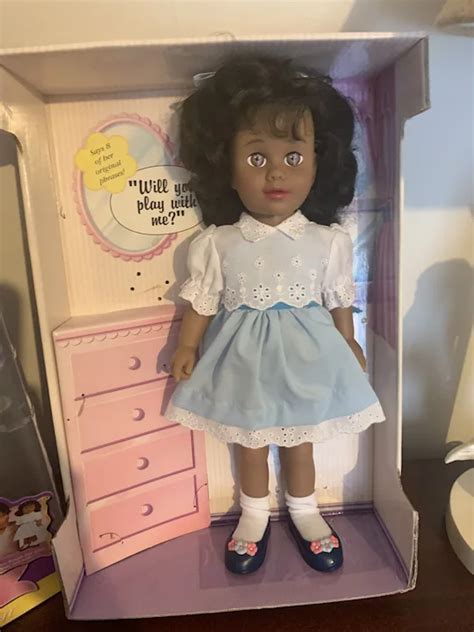 Rare Vintage Mattel Black Chatty Cathy Doll Mib Charlottes Web Vintage