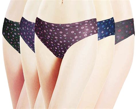 Buy Pack Of 5 All Sizes Available Ladies Inner Elastic Cotton