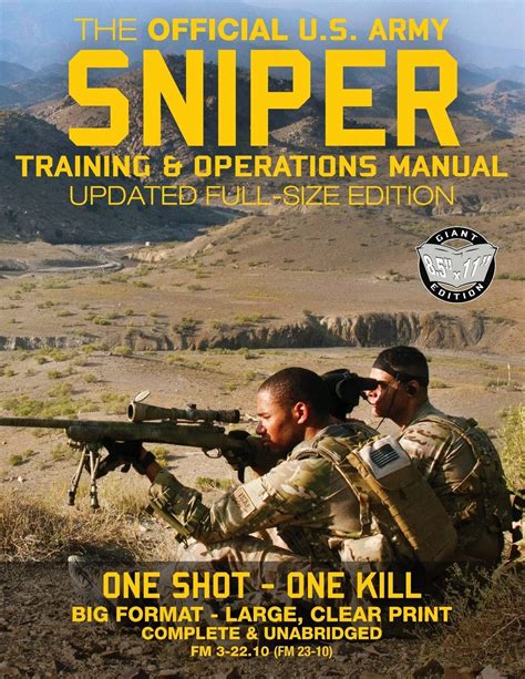 The Official Us Army Sniper Training And Operations Manual Full Size