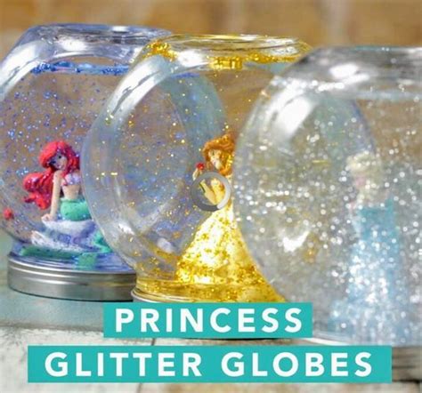 How To Make Gorgeous Disney Princess Snow Globes The Whoot Disney