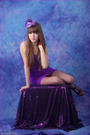 Imx To Eva R Silver Starlets Purple Dress