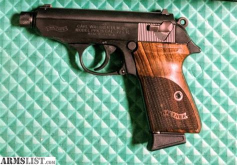 Armslist For Sale Walther Ppks 22 Wood Grips And Inert Suppressor