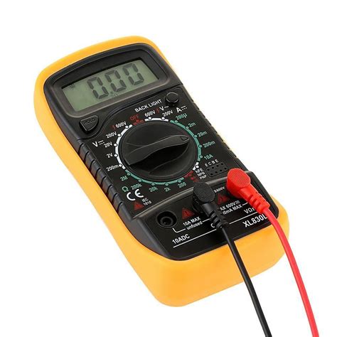 Lcd Digital Multi Meter Voltmeter Ammeter Stand Ac Dc Ohm Current