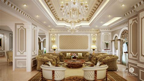Luxury Classic Majlis Interior Design In Uae Spazio
