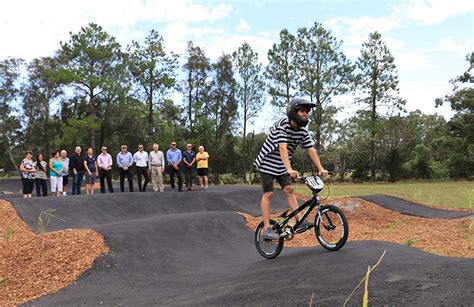 Bmx Pump Track Opens In Port Stephens At Salt Ash News Of The Area