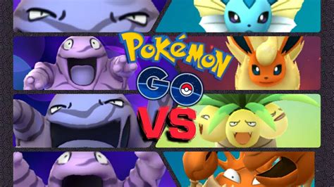 Pokémon Go Gym Battles Two Level 3 Gyms Grimer Muk Exeggutor Charizard And More Youtube