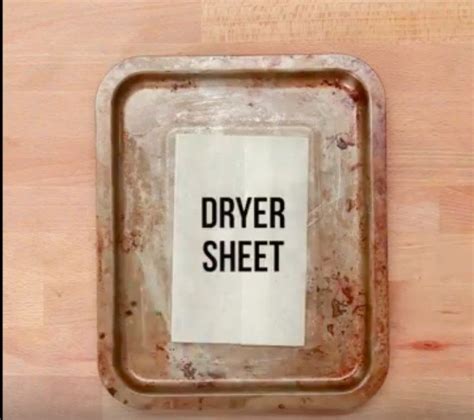 Your Dirtiest Pan Is No Match For A Dryer Sheet Cleaning Hacks House