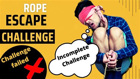 Rope Escape Challenge Hogtie Challenge Hogtie Requested Video Hogtied Gag Talk
